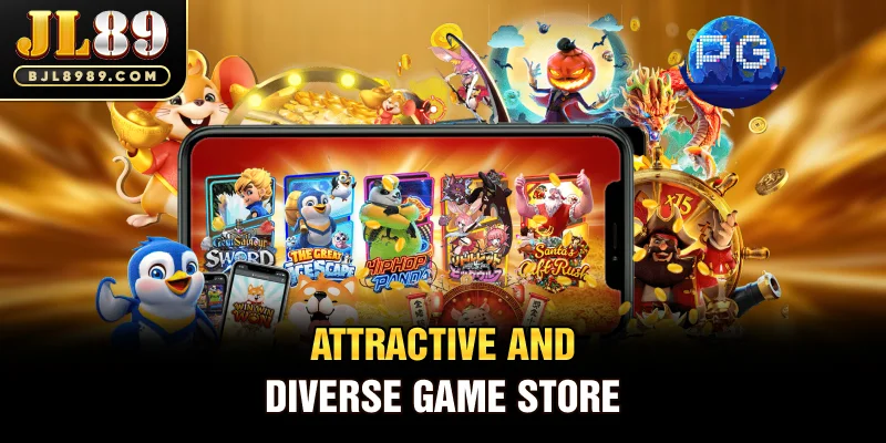 Attractive and Diverse Game Store