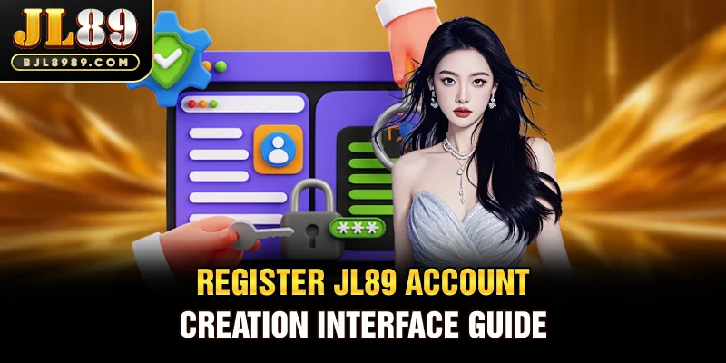 Register JL89 Account Creation Interface Guide